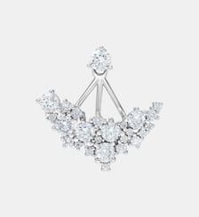 Boucle d'oreille puce Brume argent Nebuleuse Bijoux