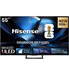 TV Mini LED 55U7SE (2026) 55" (139 cm) Hisense