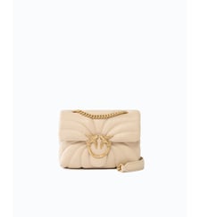 Mini sac à bandoulière love bag puff butterfly en cuir nappa Pinko