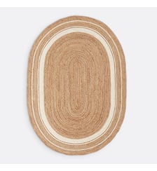 Tapis ovale en jute La Redoute Interieurs