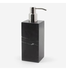 Distributeur de savon noir mat - Marbre Bath Bazaar