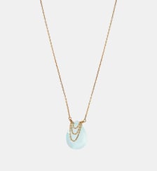 Collier solange calcedoine bleue Caroline Najman