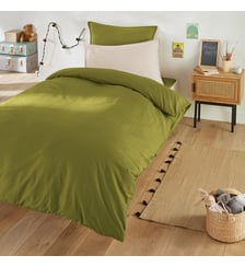 Housse de couette enfant en coton lavé La Redoute Interieurs