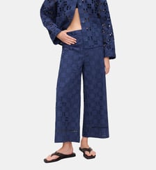 Pantalon droit en popeline Adolfo Dominguez