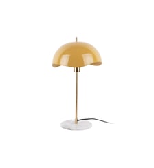 Lampe de table - Waved Dome - Jaune Leitmotiv