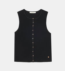 Gilet col rond uni MAGGIE La Petite Etoile