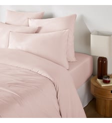 Housse de couette unie en coton lavé La Redoute Interieurs