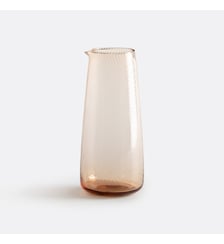 Carafe en verre coloré torsadé La Redoute Interieurs