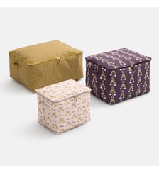 Lot de 3 housses de rangement imprimées La Redoute Interieurs