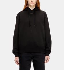 Sweat à capuche en coton avec logo Oval D Diesel
