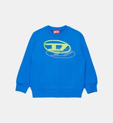 Sweat-shirt à col rond avec logo Diesel Kids