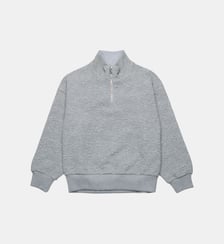 Sweat-shirt jacquard à demi-zip Amiri