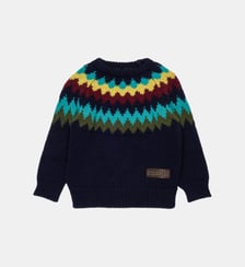 Pull ras du cou avec logo Dsquared2
