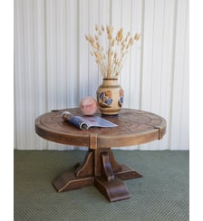 Table basse en céramique Léonie N°1578- Produit chiné Debongout