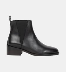 Bottines Plates Camden Cuir d Agneau Bobbies