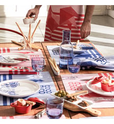 serviettes Coco-Rico Coco-Rico Le Jacquard Francais