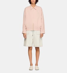 Blouson en coton et lin Sandro