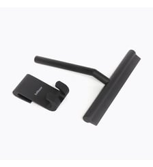 Raclette de douche en silicone noir - FLOW Bath Bazaar