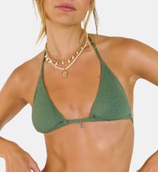 Soutien-gorge de bain triangle Crico Sparklesu Banana Moon
