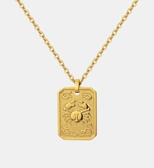 Collier Zodiaque Cancer Doré en Acier 316L Phebus