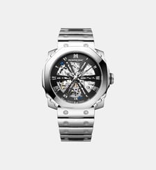 Montre automatique Sentinel Noir, Argenté MOW1401 Montignac