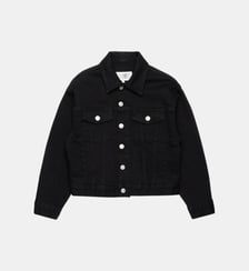Veste en jeans noir de la marque MM6 Maison Margiela
