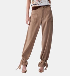 Pantalon en tissu mélangé Liu Jo