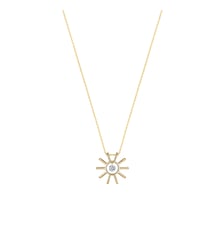 Collier PLEIN SOLEIL - Diamant solitaire 0,15ct - Or jaune 750‰ La Brune & La Blonde