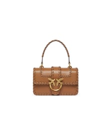Petit sac à main mini love bag en cuir Pinko