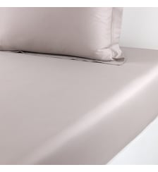 Drap housse en satin Yves Delorme