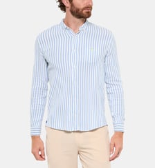 Chemise Rayée en gaze de coton Gili's
