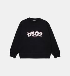 Sweat-shirt à col rond avec logo DSQ2 Dsquared2