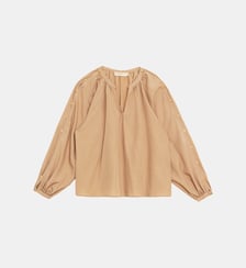 Blouse manches longues col v  uni BONNIE La Petite Etoile