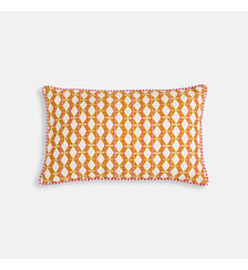 Housse de coussin rectangulaire, en satin de coton La Redoute Interieurs