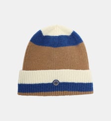 Bonnet à revers rayé Serge Blanco