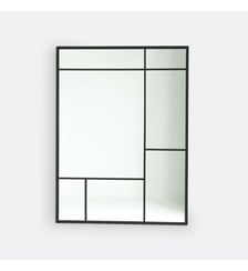 Miroir métal style industriel 120x90 cm La Redoute Interieurs