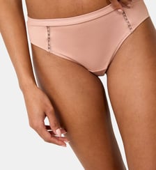 Petite culotte issue de fibres végétales Softness rose poudré Maison Lejaby
