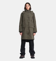 Parka longue coupe trapèze capuche amovible MTD® Aigle