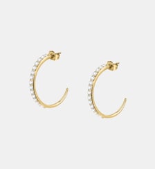 Boucles D'Oreilles en acier, cristaux, POETICA Morellato