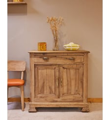 Buffet en bois poncé Gilbert N°1849- Produit chiné Debongout