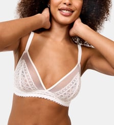 Soutien-gorge triangle sans armatures Rétro Chic lys Maison Lejaby