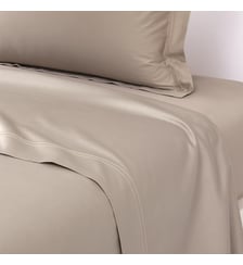 Drap plat en satin Yves Delorme