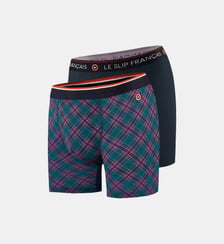 Lot de 2 boxers longs en coton Le Slip Francais