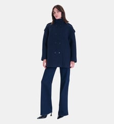 Manteau Mathilde Indigo Zapa
