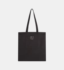 tote bag en coton sérigraphie j'kiffe le LOUVRE Agnès b.