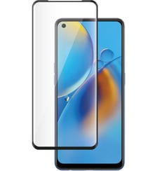 Protège écran Oppo A74 Verre trempé noir Bigben