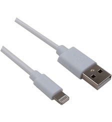 Câble Lightning USB-A vers Lightning 90cm non MFI Blanc Listo