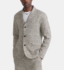 veste Paul en jersey marron Agnès b.
