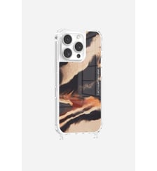Coque de téléphone glossy antilope avec anneaux pour iPhone 16 Pro La Coque Française