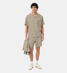 Chemise manches courtes relaxed fit Lacoste